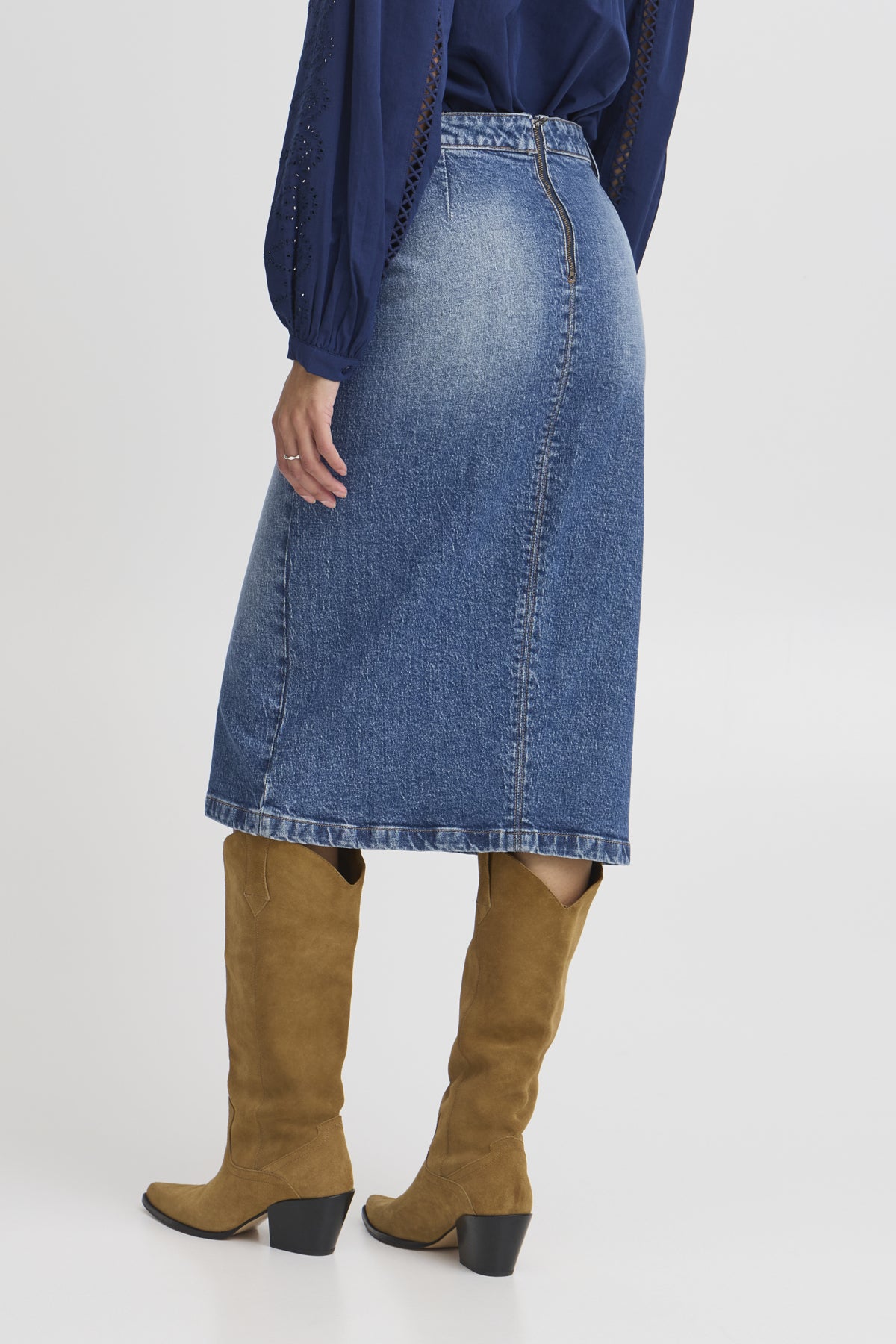 B YOUNG BYLARA WRAP SKIRT